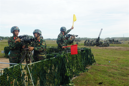 Bộ đội phòng không sẵn sàng cho diễn tập