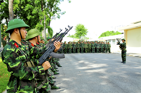 Khẳng định vị thế trung tâm đào tạo, tập huấn quân sự của Thành phố Hồ Chí Minh