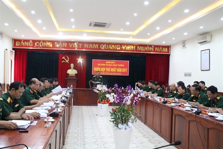 Hội đồng thi đua, khen thưởng Quân khu 7 tổ chức Phiên họp thứ nhất năm 2017