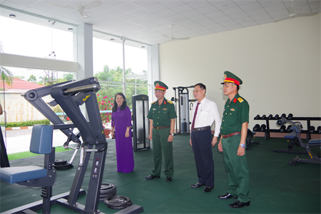 Sư đoàn 5 khánh thành công trình tập luyện thể dục, thể thao