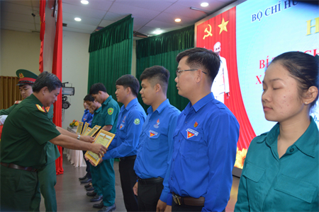 Bộ CHQS tỉnh Tây Ninh hội thi Bí thư chi đoàn quân sự cấp xã