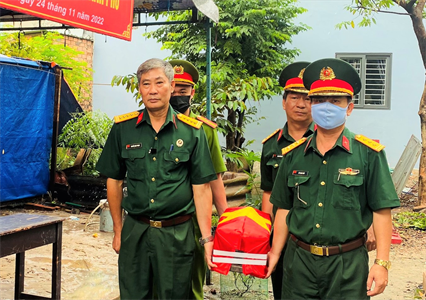 Quận Gò Vấp di dời hài cốt liệt sĩ về Nghĩa trang liệt sĩ TPHCM