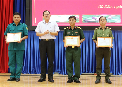 Huyện ủy Gò Dầu, tỉnh Tây Ninh tổng kết 10 năm thực hiện Nghị quyết Trung ương 8 khóa XI