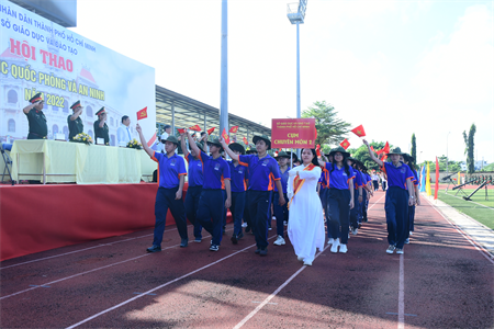 Khai mạc Hội thao Giáo dục quốc phòng và an ninh TPHCM