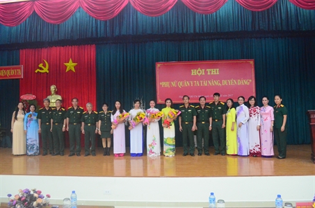 ​Hội thi “ Phụ nữ Bệnh viện Quân y 7A tài năng và duyên dáng”