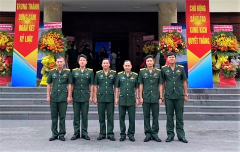 Thượng úy Hà Phương Điền - cán bộ Đoàn tâm huyết, trách nhiệm với công việc