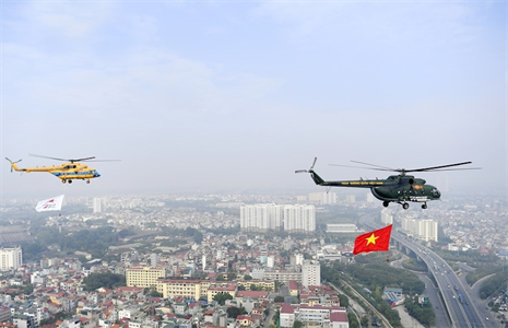 Những “Sứ giả bầu trời” sẵn sàng trước ngày hội