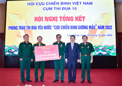 Đẩy mạnh phong trào thi đua Cựu chiến bInh gương mẫu