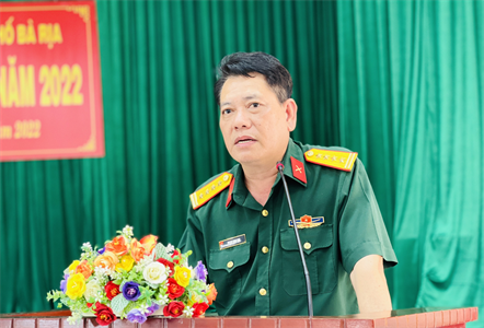 Đảng ủy Quân sự thành phố Bà Rịa hội nghị phiên cuối năm 2022