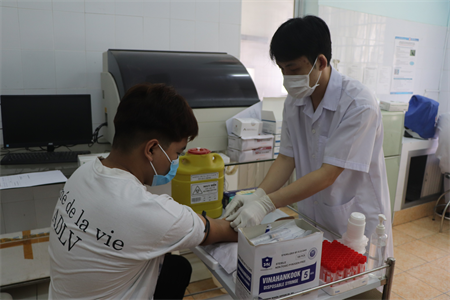 Thị xã Bến Cát, tỉnh Bình Dương khám sức khỏe nghĩa vụ quân sự năm 2023