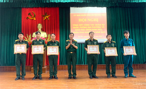 Huyện Đạ Tẻh, tỉnh Lâm Đồng tổng kết công tác quân sự quốc phòng địa phương năm 2022