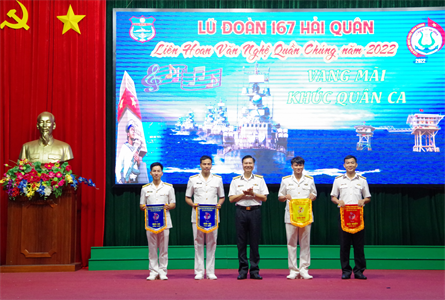 Lữ đoàn 167 liên hoan văn nghệ quần chúng năm 2022