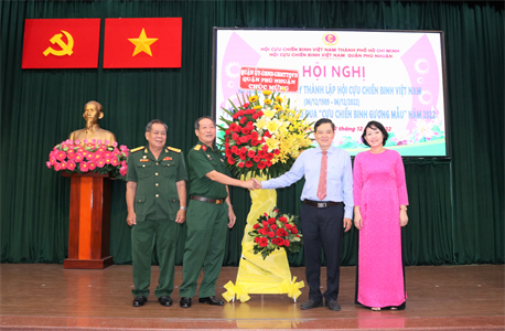 Hội Cựu chiến binh quận Phú Nhuận tổng kết phong trào thi đua “Cựu chiến binh gương mẫu”