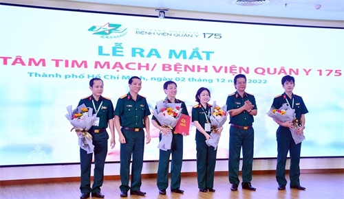 Bệnh viện Quân y 175 ra mắt Trung tâm Tim mạch