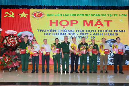 Ban liên lạc Hội Cựu chiến binh Sư đoàn 302 gặp mặt truyền thống