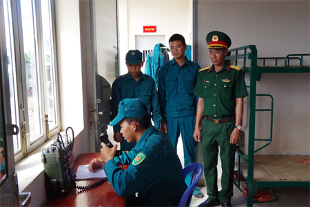 Học tập kinh nghiệm xây dựng Ban CHQS xã và Chốt dân quân thường trực huyện Tân Châu, tỉnh Tây Ninh