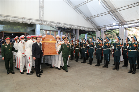 Lễ truy điệu và an táng Thượng tướng Nguyễn Thành Cung