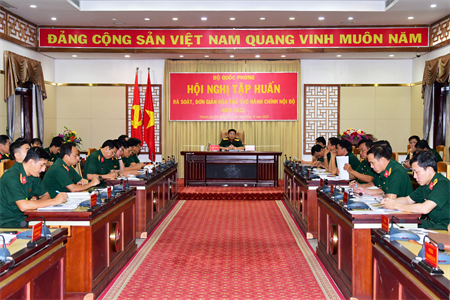Văn phòng Bộ Quốc phòng tập huấn rà soát, đơn giản hóa thủ tục hành chính nội bộ
