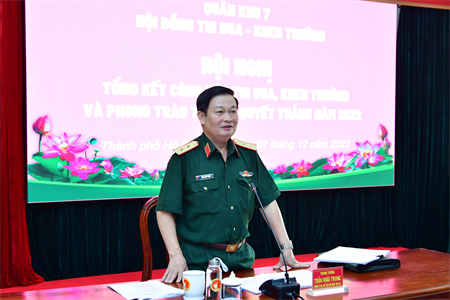 Hội đồng Thi đua - Khen thưởng Quân khu tổng kết công tác thi đua khen thưởng và phong trào thi đua quyết thắng