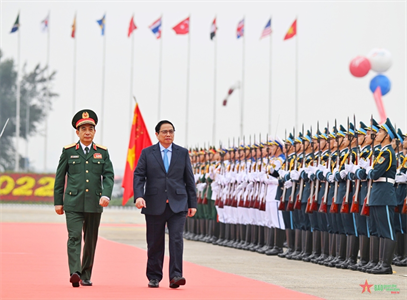 Khai mạc Triển lãm Quốc phòng quốc tế Việt Nam 2022