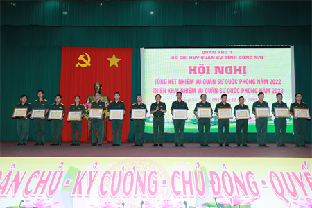 Bộ Chỉ huy Quân sự tỉnh Đồng Nai tổng kết nhiệm vụ quân sự quốc phòng năm 2022