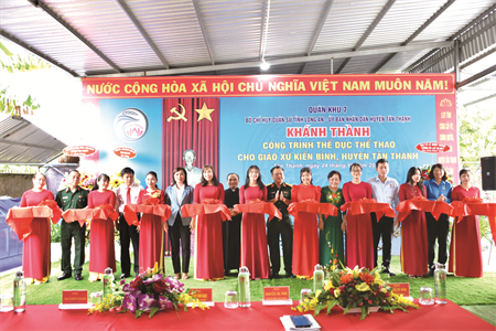 LLVT tỉnh Long An thi đua hoàn thành xuất sắc nhiệm vụ quốc phòng, quân sự địa phương
