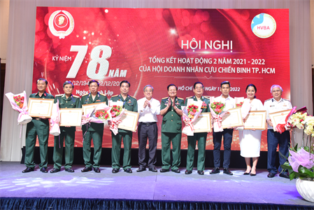 Hội Doanh nhân Cựu Chiến binh Thành phố Hồ Chí Minh: Tổng kết hoạt động hai năm 2021-2022
