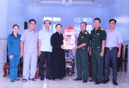 Ban Chỉ huy Quân sự huyện Hóc Môn chúc mừng Giáng sinh năm 2022
