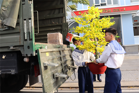 Sẵn sàng chuyến thăm, động viên chúc tết tại Nhà giàn DK-I và huyện Côn Đảo