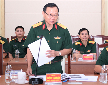 Cục Hậu cần Quân khu nghiệm thu đề tài “Lịch sử Cục Hậu cần Quân khu 7”