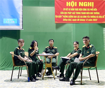 Trường Sĩ quan Lục quân 2 - Hiệu quả thiết thực từ mô hình tư vấn tâm lý, tình cảm