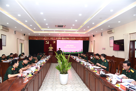 Hội nghị Đảng ủy Cục Chính trị phiên cuối năm 2022