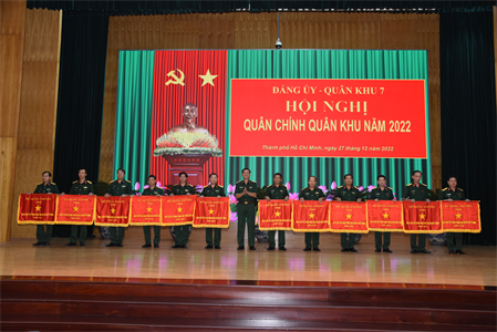 Đảng ủy - Quân khu 7 tổ chức Hội nghị quân chính năm 2022