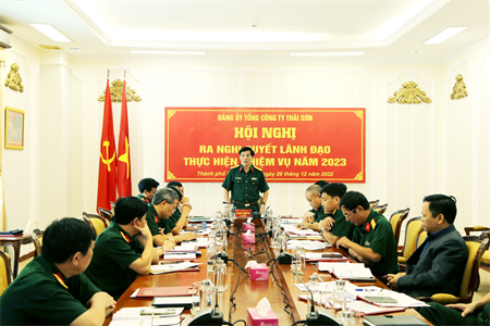 Tổng công ty Thái Sơn thực hiện thắng lợi nhiệm vụ sản xuất, kinh doanh năm 2022