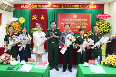 Công ty Cổ phần Minh Thành tổ chức Đại hội đồng cổ đông nhiệm kỳ 2022-2027