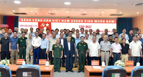 Bệnh viện Quân y 175 gặp mặt, tri ân cán bộ cấp tướng