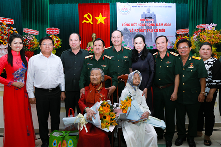 Hội Hỗ trợ gia đình liệt sĩ TP HCM tổng kết hoạt động năm 2022