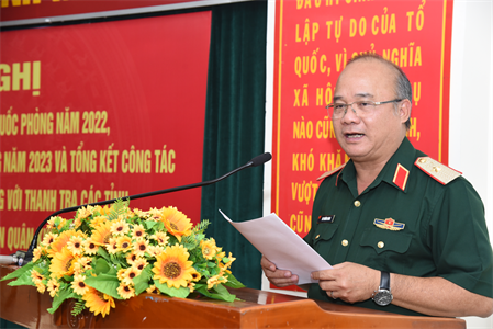 Quân khu 7 tổng kết công tác thanh tra quốc phòng năm 2022