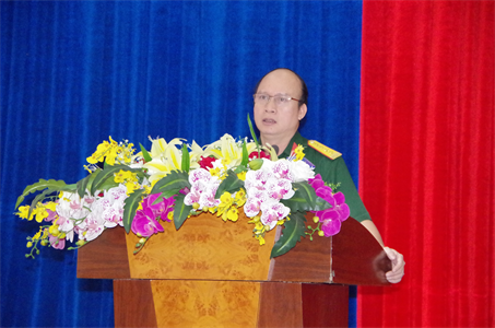 Bộ CHQS tỉnh Bình Dương nghiên cứu, học tập, quán triệt Nghị quyết Trung ương 6 khóa XIII