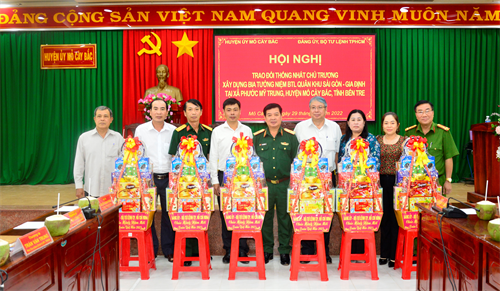 Bộ Tư lệnh TPHCM khảo sát xây dựng Bia tưởng niệm Bộ Tư lệnh Tiền phương Sài Gòn - Gia Định