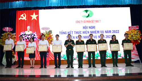 Công ty Dệt may 7 triển khai nhiệm vụ năm 2023.