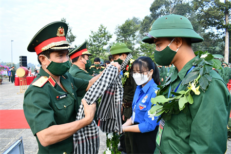 Thị xã Bến Cát, tỉnh Bình Dương tập trung cho công tác tuyển quân năm 2023