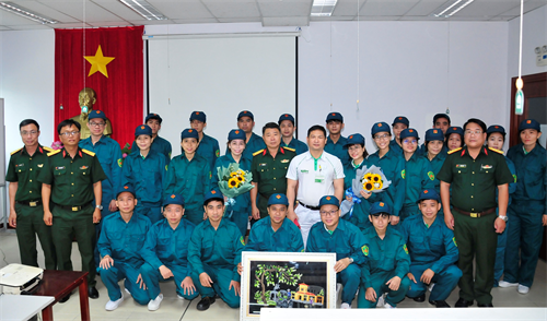 Ban CHQS TP Thủ Đức thành lập Trung đội tự vệ trong doanh nghiệp có yếu tố nước ngoài