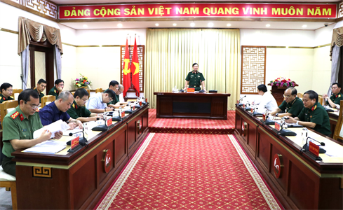 Bộ Tư lệnh Quân khu 7 họp với các cơ quan chức năng thống nhất xử lý thông tin sai sự thật liên quan đến Trường Quân sự Quân khu