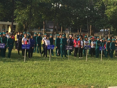 Tây Ninh khai mạc hội thao giáo dục quốc phòng và an ninh năm 2017