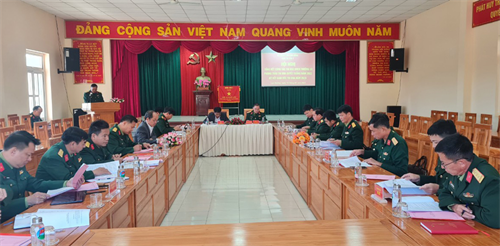 Cụm thi đua số 2 LLVT tỉnh Lâm Đồng tổng kết Phong trào Thi đua Quyết thắng