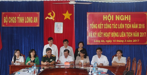 Ký kết chương trình phối hợp liên tịch năm 2017 với các ban ngành đoàn thể tỉnh Long An