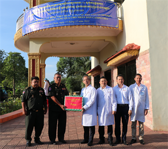 Bệnh viện Quân y 7A đẹp y đức, vững y thuật tiến tới hiện đại, chuyên sâu, thân thiện