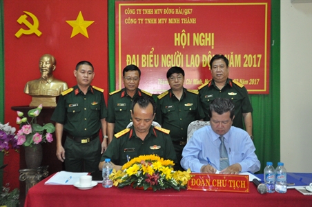 Công ty Minh Thành chăm lo tốt đời sống người lao động