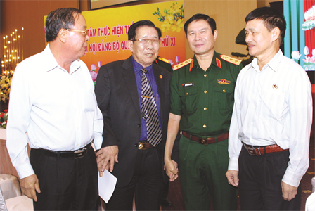 Đón xuân ở Gò Tháp Mười